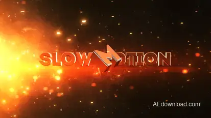 Slow Motion Trailer Titles template preview