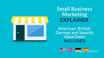 Small Business Marketing Explainer Openers template preview