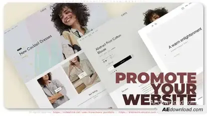Smart Promotion Your Website Product Promo template preview