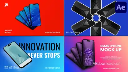 Smartphone MockUp | After Effects Elements template preview