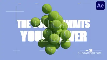 Smash It: Tennis Intro Openers template preview