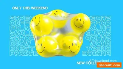 Smile It Sales Promo Openers template preview