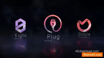 Smoke Logo 2 Logo Stings template preview