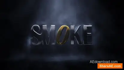 Smoke Logo Logo Stings template preview