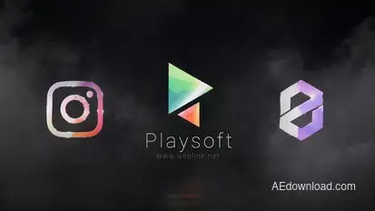 Smoke Logo 3 Logo Stings template preview