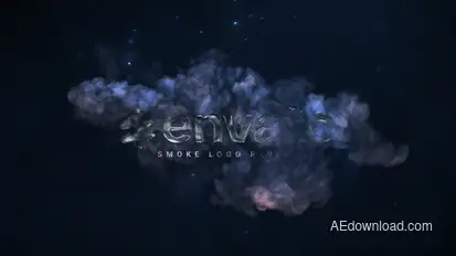 Smoke Logo Reveal Logo Stings template preview