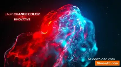 Videohive Smoke Particle Titles – Advection Openers template preview