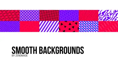 Smooth Backgrounds Elements template preview