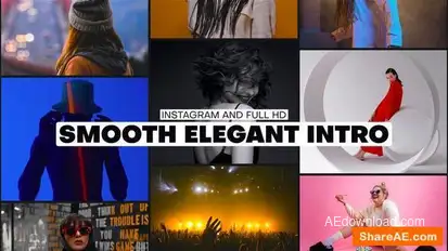 Smooth Elegant Intro Openers template preview