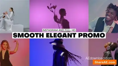 Smooth Elegant Promo Openers template preview