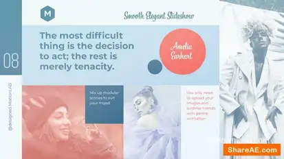 Smooth Elegant Slideshow Openers template preview