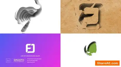 Videohive Smooth Logo Reveal 28564056 Logo Stings template preview
