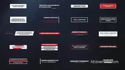 Smooth Minimalism Titles template preview