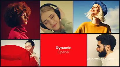 Smooth Opener Multiscreen Grid Style Openers template preview