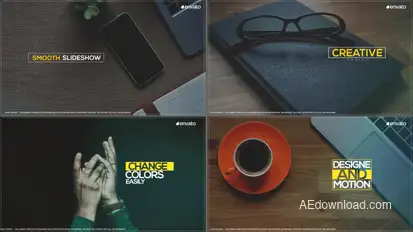 Smooth Slideshow Video Displays template preview