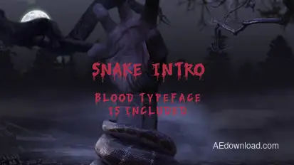 Snake Intro | After Effects Logo Stings template preview