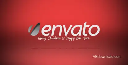 Snow Flakes Logo Reveal Logo Stings template preview