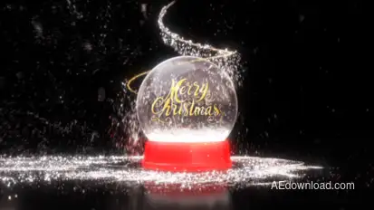 Snow Globe Logo Logo Stings template preview