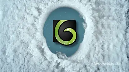 Snow Reveal Logos Logo Stings template preview