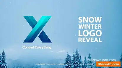 Christmas Logo Logo Stings template preview