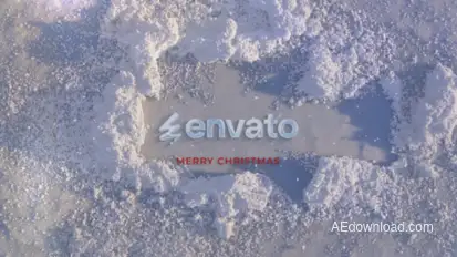 Snowflake Reveal Logo Stings template preview