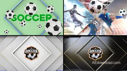 Soccer Bumper Logo Stings template preview