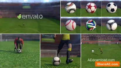 Soccer Intro Openers template preview