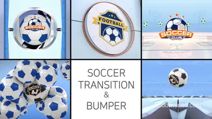 Soccer Logo Transition & Bumper Elements template preview