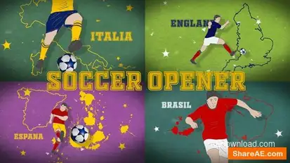 Soccer Opener 2 Openers template preview