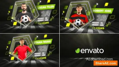 Soccer Team Openers template preview