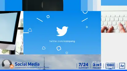 Social Media Openers template preview