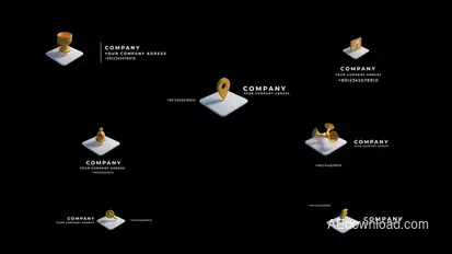 Social Media Icon Titles Titles template preview