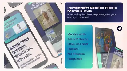 Social Media Instagram Vertical Stories Product Promo template preview