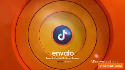 Social Media Logo Logo Stings template preview