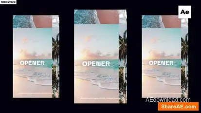 Social Media Opener Slideshow Openers template preview