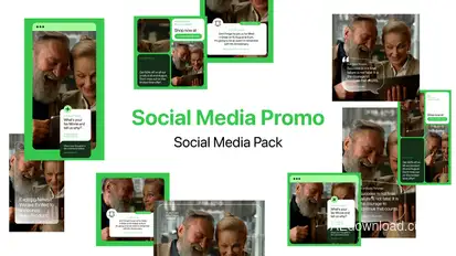 Social Media Promo PACK Product Promo template preview