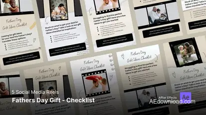 Reels - Fathers Day Gift Product Promo template preview