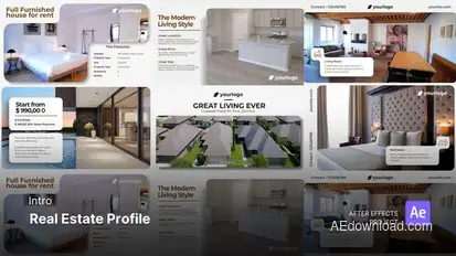 Social Media Reels - Real Estate Profile After Effects Project Files Product Promo template preview