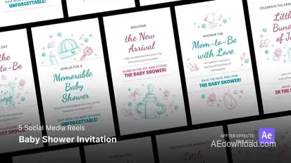 Social Media Reels - Skincare Product Before After After Effects Template Product Promo template preview