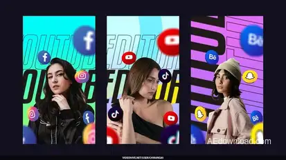 Social Media Stories Product Promo template preview