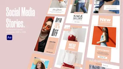 Social Media Stories Product Promo template preview