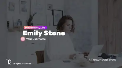 Social Media Titles Elements template preview