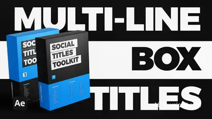Social Titles Toolkit Titles template preview