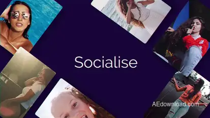 Socialise Openers template preview