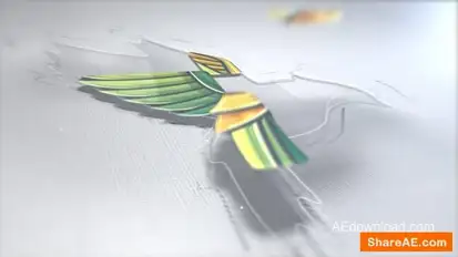 Soft Light Corporate Logo Intro Logo Stings template preview