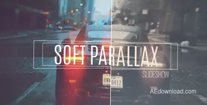 Soft Parallax Slideshow Video Displays template preview