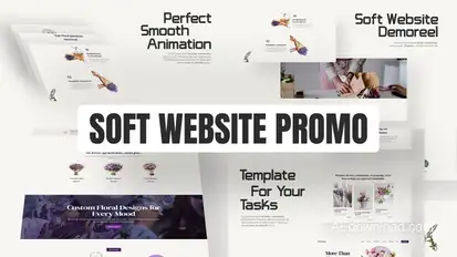Soft Website Promo Product Promo template preview