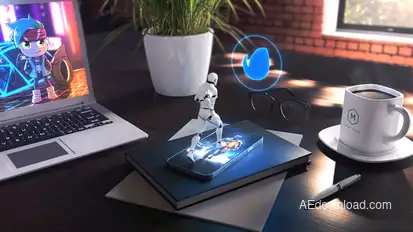 Sound Journey (Loop Music Visualizer) Elements template preview