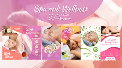 Spa and Wellness Package Openers template preview