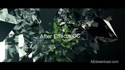 Space Glass Logo Logo Stings template preview